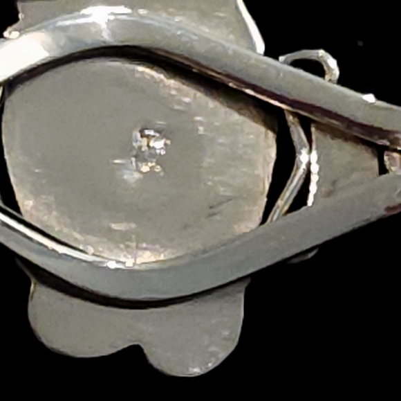 Native American Navajo Turquoise and Sterling Cuff - Picture 8 of 8